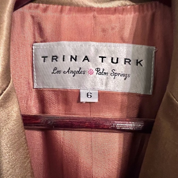 Trina Turk brand blazer size 6 - Picture 4 of 4